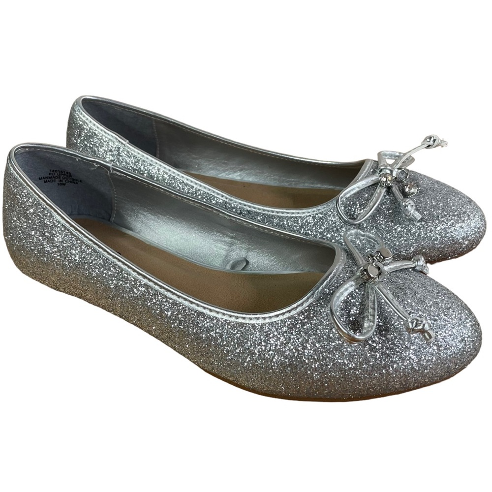 Torrid Sparkling Silver Flats